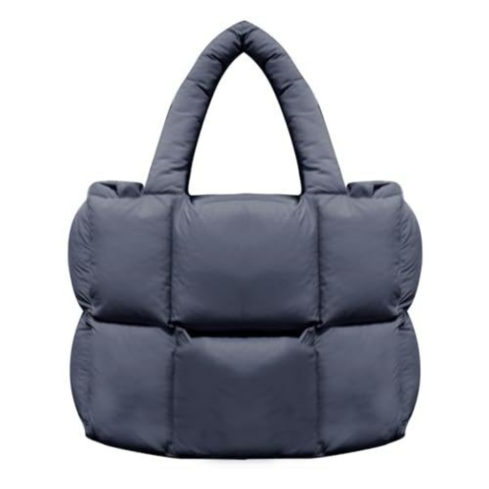 Classic Puffer Bag Satchel For Lightweight Quilted Puffy Strap Bag With Adjust